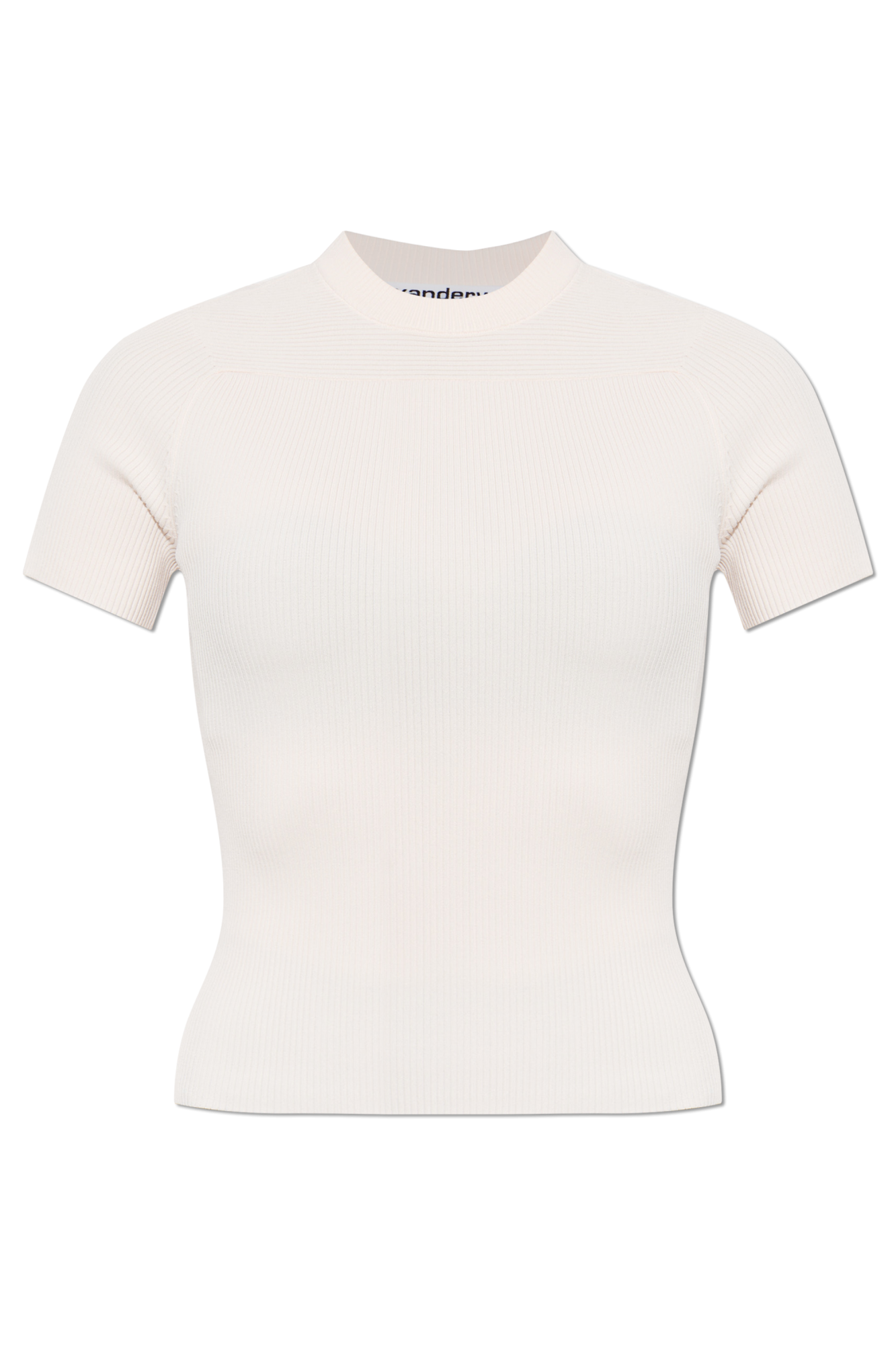 Alexander Wang Ribbed fitted top | Women's | Vitkac
